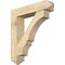 Ekena Millwork Balboa Arts and Crafts Rough Sawn Bracket w/ Offset Brace, Douglas Fir, 8"W x 36"D x 40"H BKT0806X36X40BOA03RDF - alternate 1